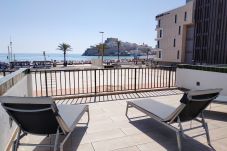 Apartamento en Peñiscola - Apartamento con piscina a 100 m de la playa