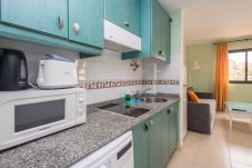 Apartamento en Corralejo - Apartamento con piscina a 200 m de la playa