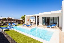 Villa en Playa Blanca - Villa para 10 personas en Playa Blanca