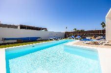 Villa en Playa Blanca - Villa para 10 personas en Playa Blanca